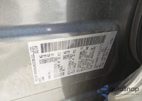 2024 Nissan Rogue Sv Intelligent Awd from USA, damaged, VIN 5N1BT3BB9RC681377